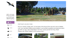 Desktop Screenshot of pelicanwatersportfairy.com.au
